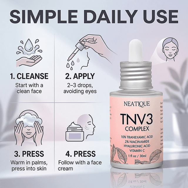 TNV3 10% Tranexamic Acid + 2% Nicotinamide Serum + Vitamin C thumbnail 8