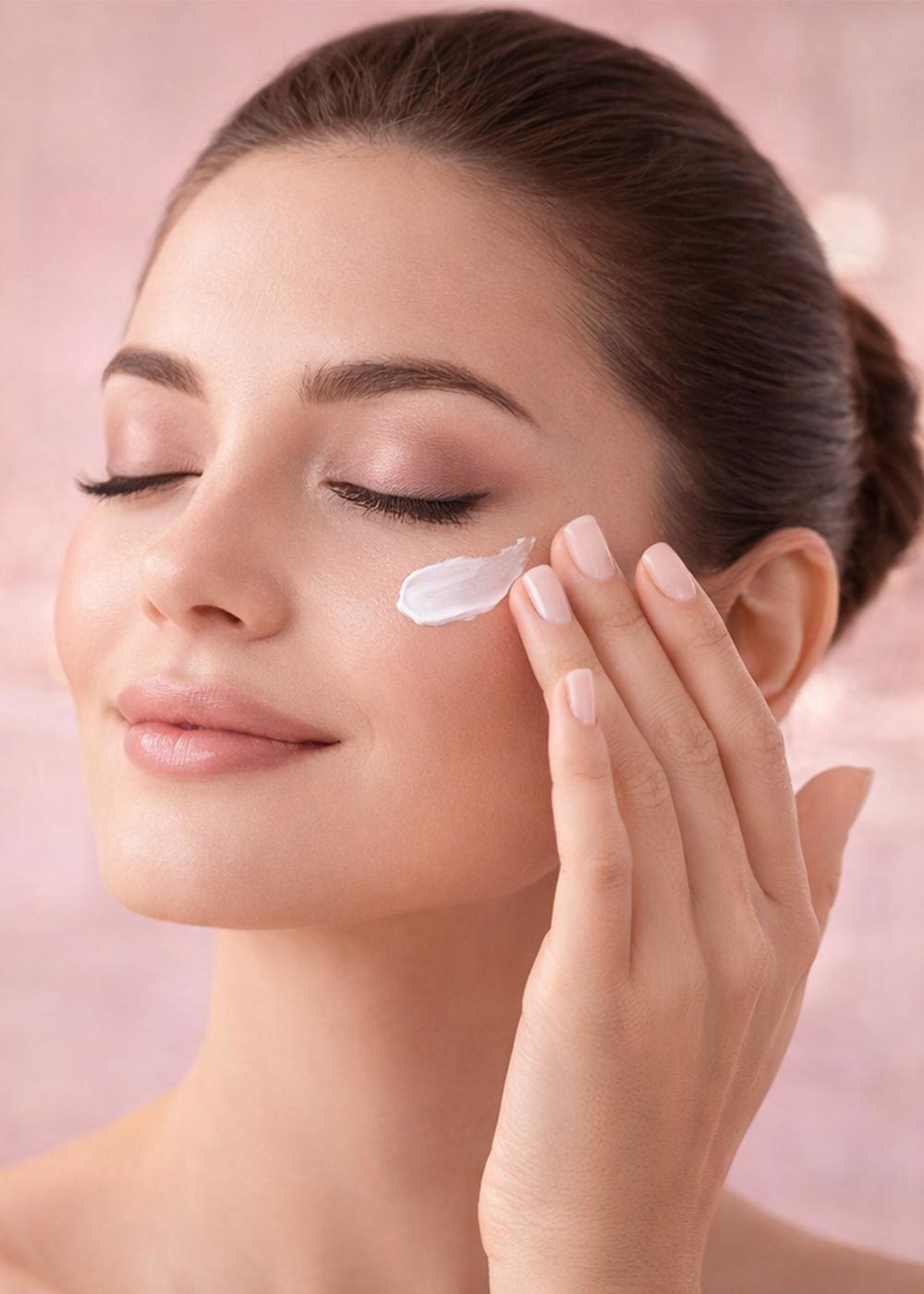 A soft, polished start to your everyday routine campaign visual